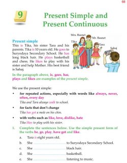 4th Grade Grammar Unit 9 Present Simple and Present Continuous 1.jpg
